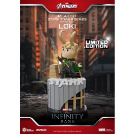 Marvel Mini Egg Attack figúrkas The Infinity Saga Stark Tower series Loki 12 cm